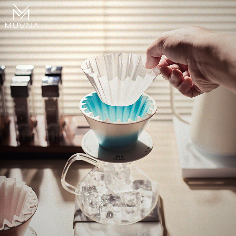 Coffee Tea Paper Cups - فلتر ورقي طبيعي من MUVNA لماكينات