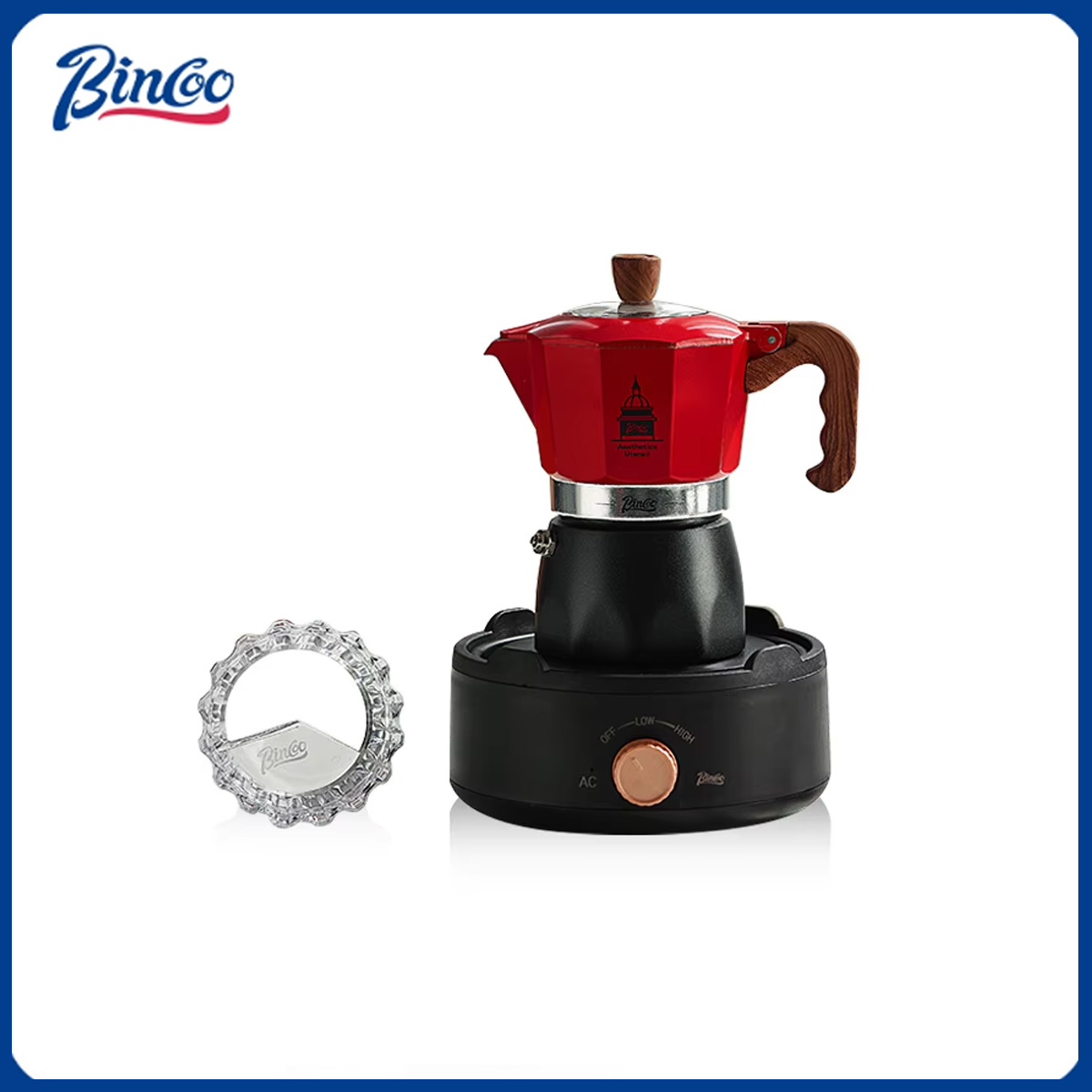 Coffee Tea Espresso - Bincoo صمام مزدوج القهوة وعاء موكا