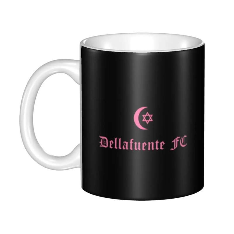 Coffee Tea Logo - أكواب ديلافوينتي مخصصة بتصميم شعار FC