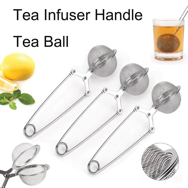 Coffee Tea Infuser - 4-1 قطعة مصفاة الشاي الصلب قابلة