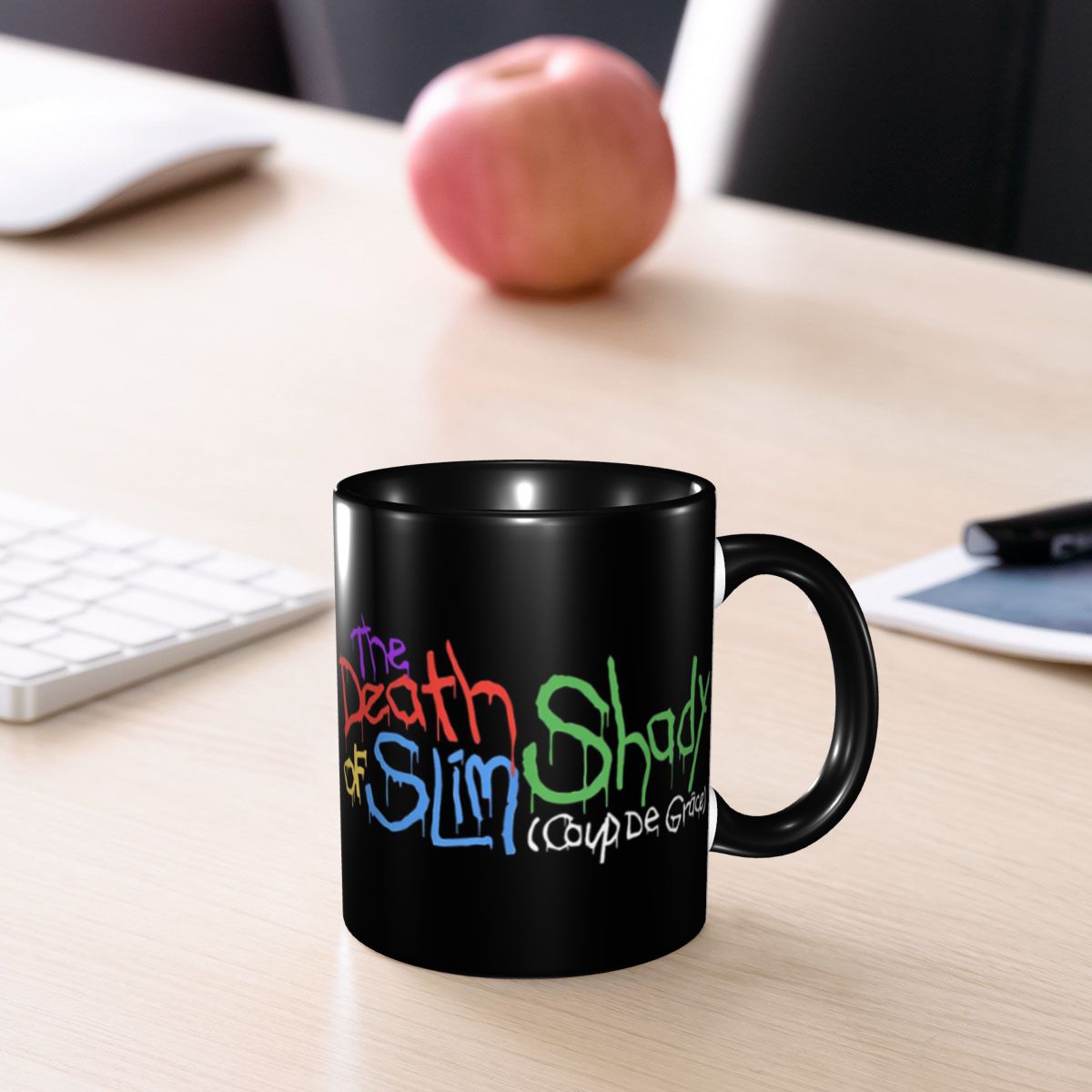Coffee Tea For Weight Loss - كوب سيراميك مضحك بتصميم 'موت سليم