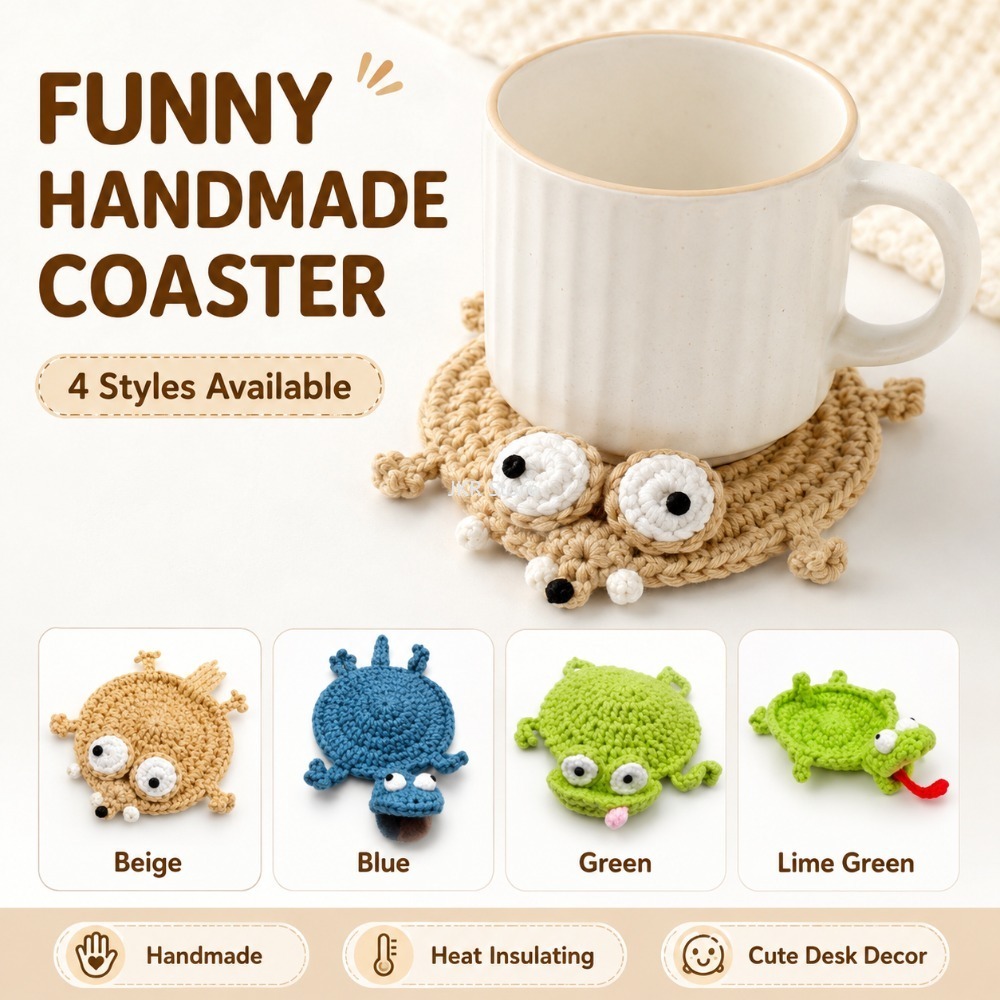 Coffee Tea Station - حامل أكواب على شكل حيوانات مصنوع
