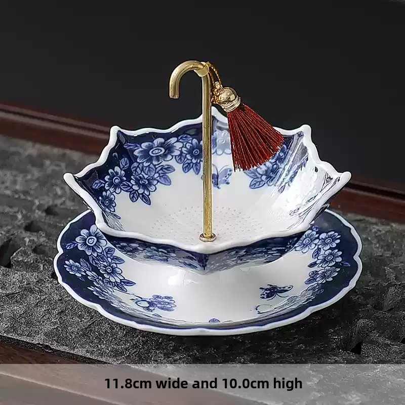Coffee Tea Infuser - مصفاة شاي سيراميك صينية على شكل