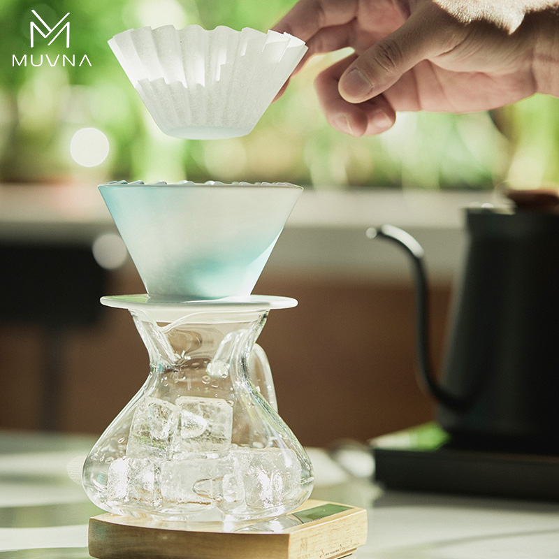 فلتر ورقي طبيعي من MUVNA لماكي - مراجعة Coffee Tea Paper Cups وسعره
