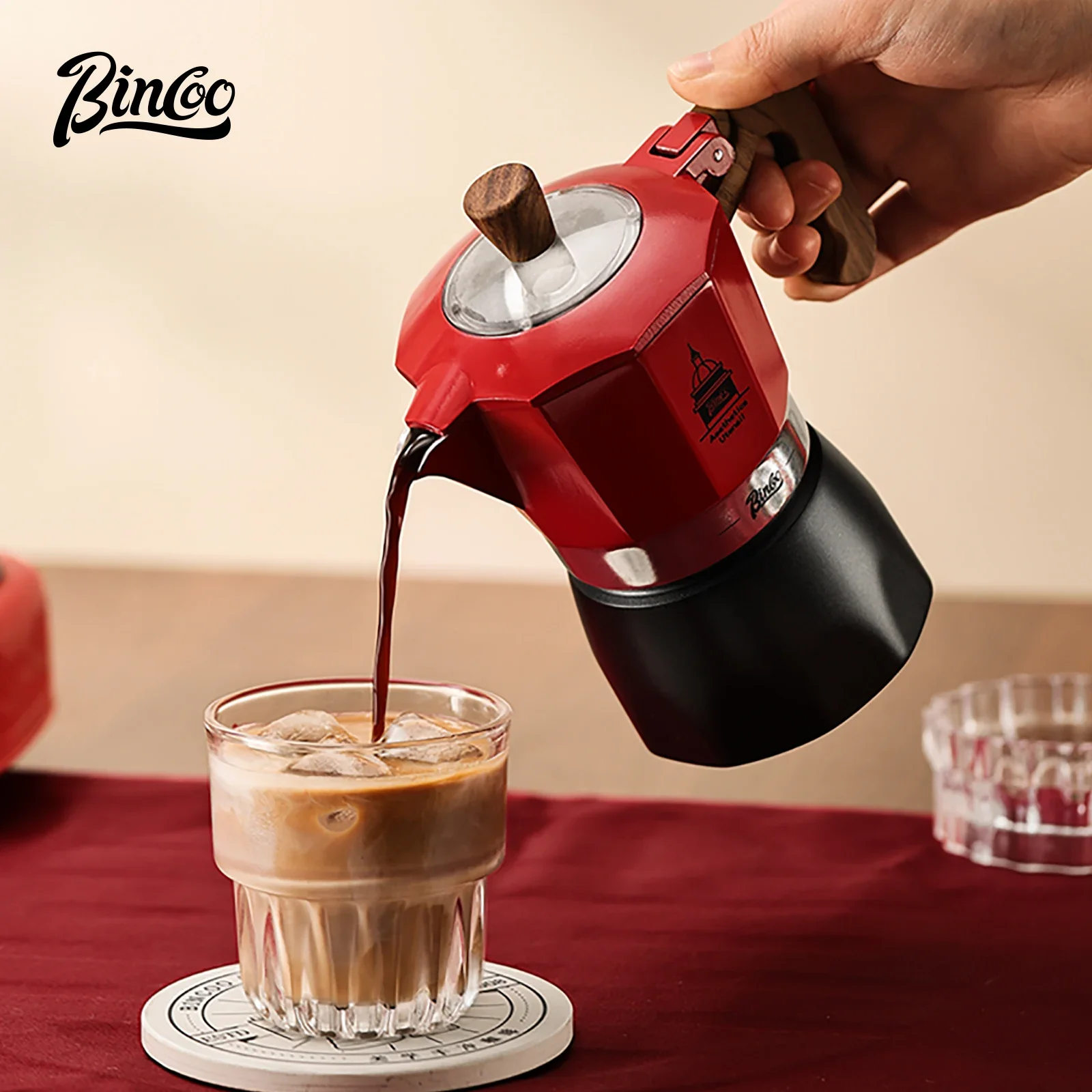 Bincoo صمام مزدوج القهوة وعاء  - مراجعة Coffee Tea Espresso وسعره