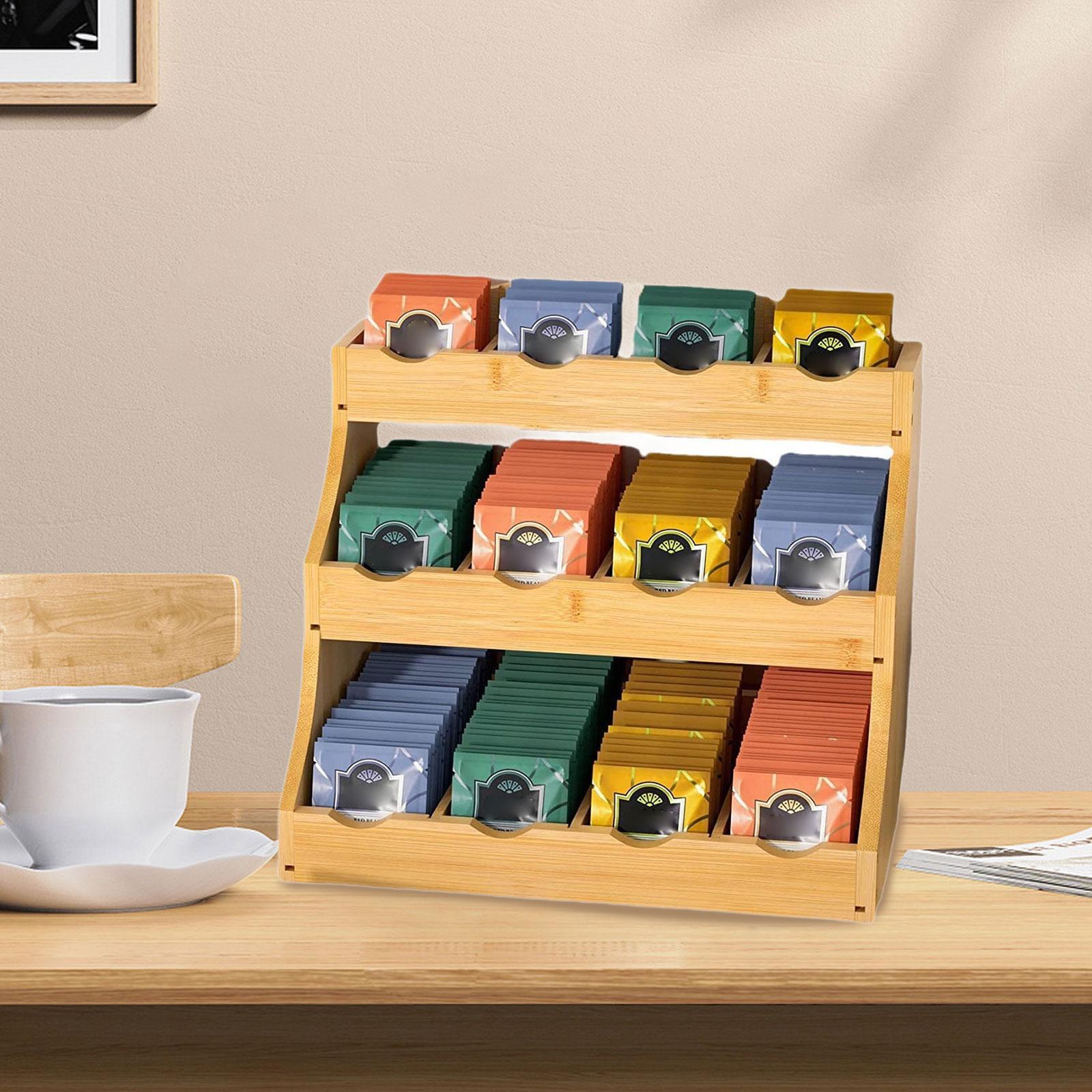 منظم أكياس الشاي ورف التوابل و - مراجعة Coffee Tea Station وسعره