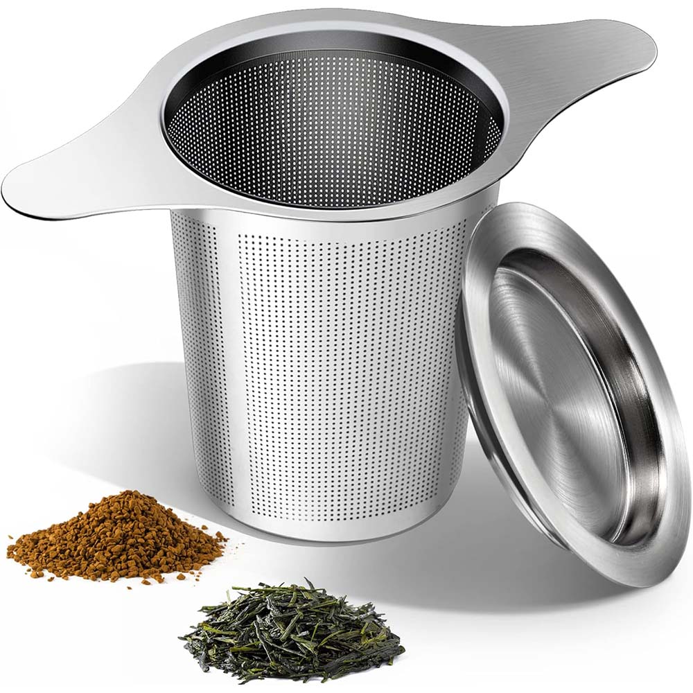 مصفاة شاي من الفولاذ المقاوم ل - مراجعة Coffee Tea Infuser وسعره