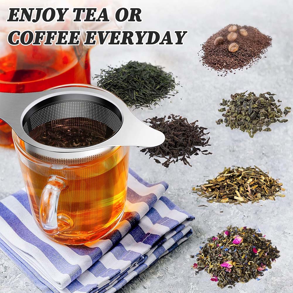 مصفاة شاي من الفولاذ المقاوم ل - مراجعة Coffee Tea Infuser وسعره