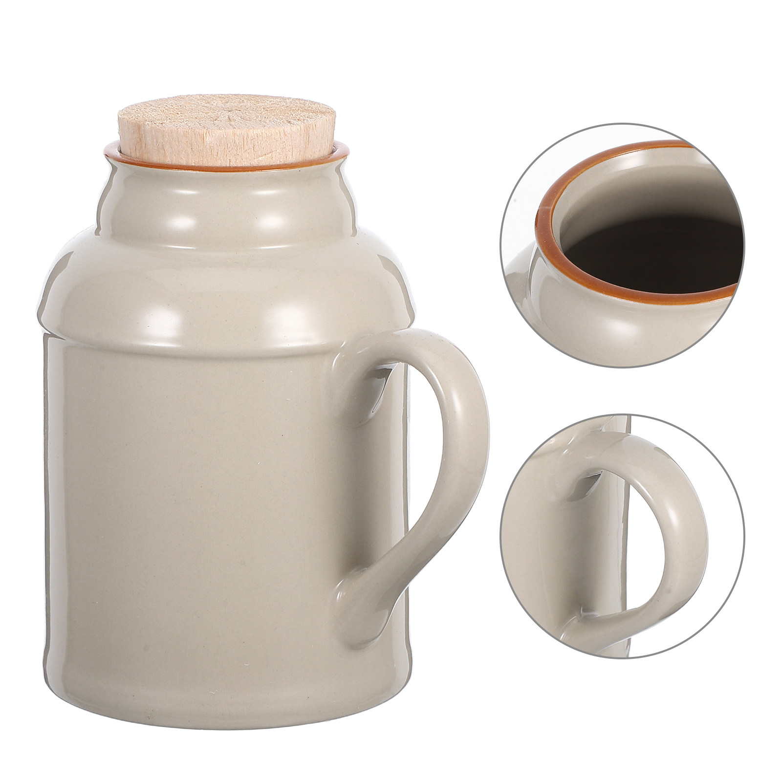 إبريق ماء سيراميك عتيق للزينة  - مراجعة Coffee Tea Containers وسعره