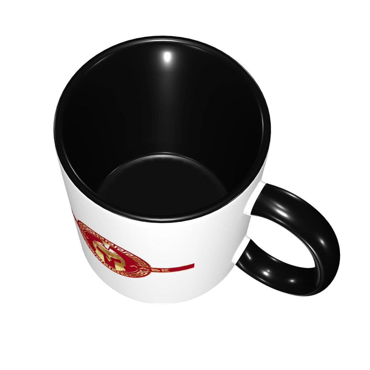 كوب سيراميك مضحك بشعار خوذة مح - مراجعة Coffee Tea Logo وسعره