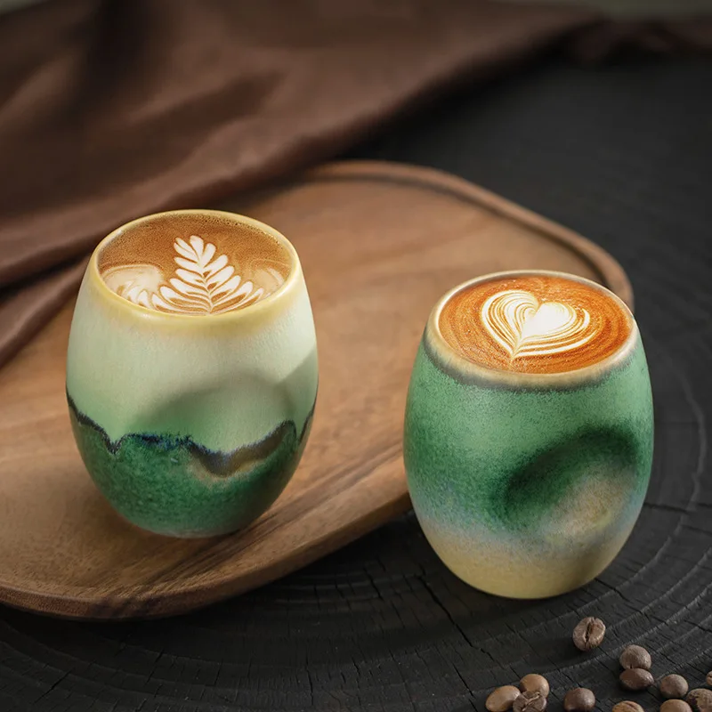 فنجان قهوة سيراميك مركز شبه مل - مراجعة Coffee Tea Green وسعره