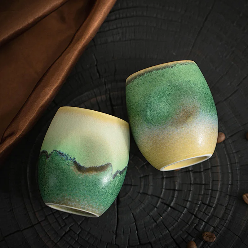 فنجان قهوة سيراميك مركز شبه مل - مراجعة Coffee Tea Green وسعره