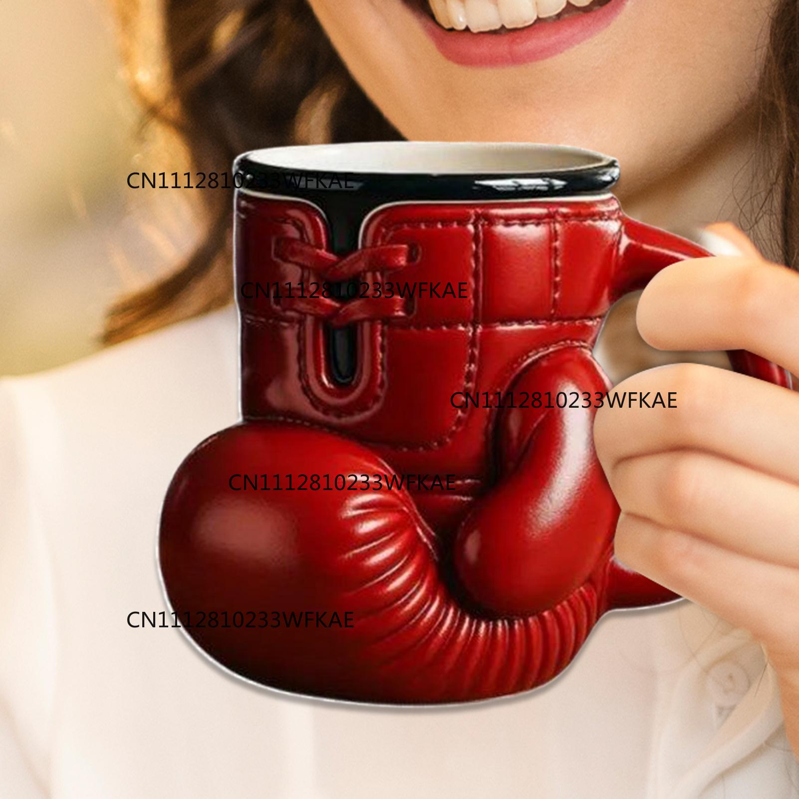 كوب صغير على شكل قفاز ملاكم، أ - مراجعة Coffee Tea Containers وسعره
