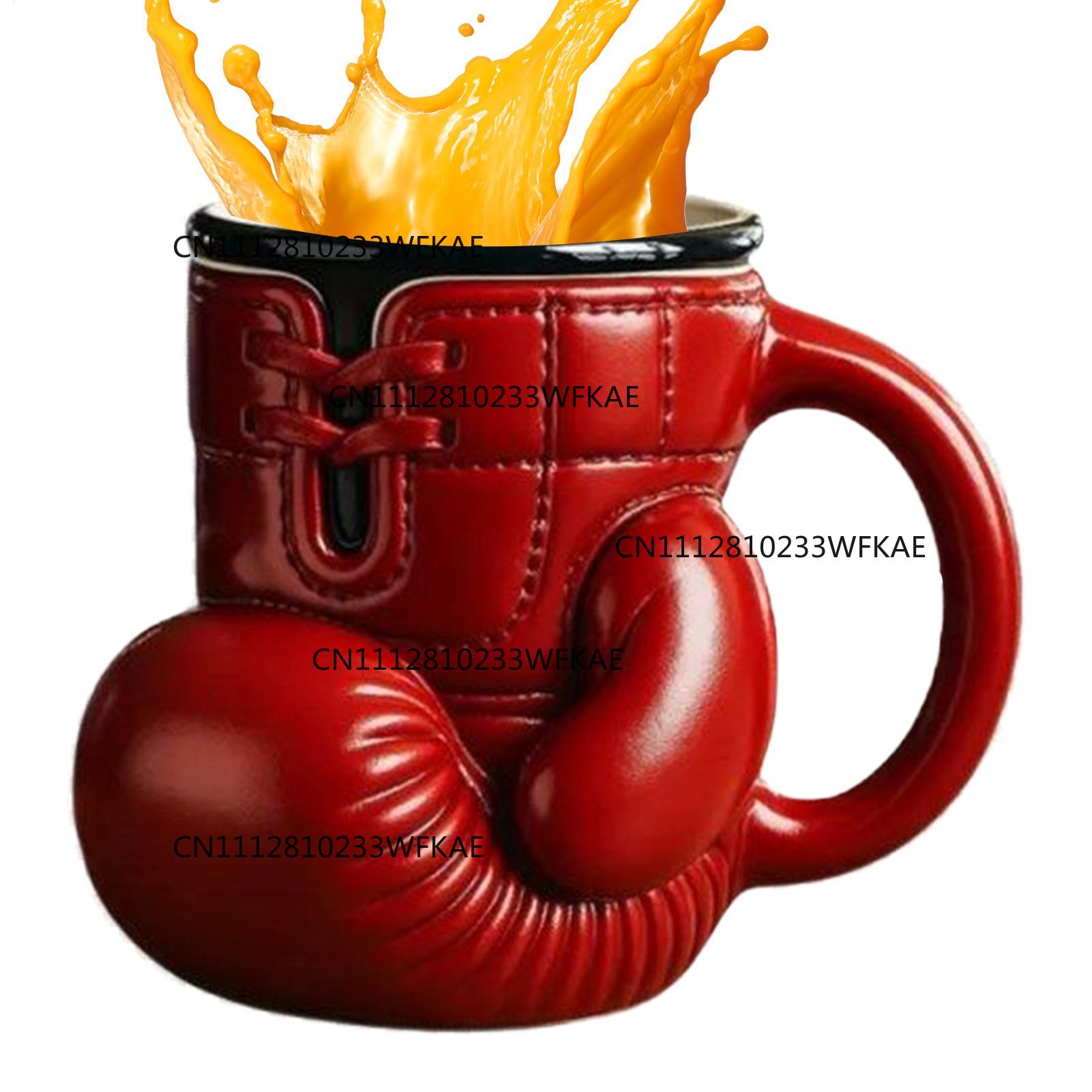 كوب صغير على شكل قفاز ملاكم، أ - مراجعة Coffee Tea Containers وسعره
