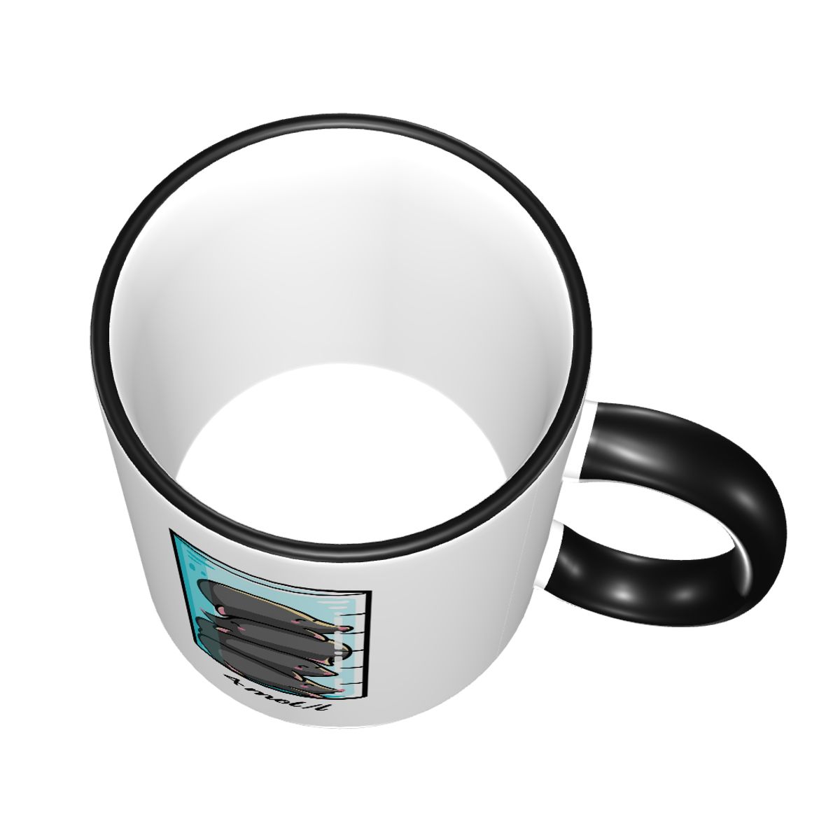 كوب سيراميك مضحك بتصميم 4 مولي - مراجعة Coffee Tea Joke وسعره