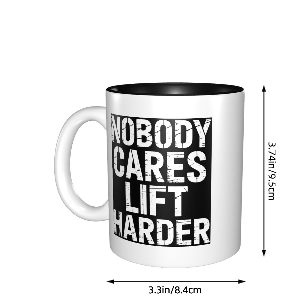 كوب سيراميك مضحك بتصميم رفع ال - مراجعة Coffee Tea Joke وسعره