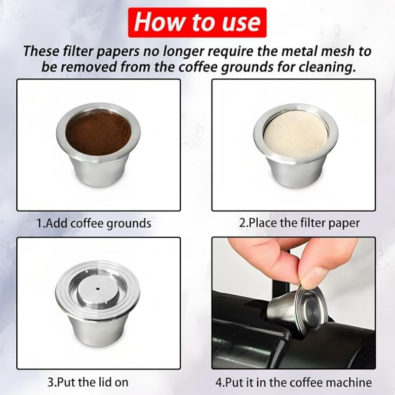 فلتر ورقي بديل للقهوة، فلاتر و - مراجعة Coffee Tea Replacement وسعره