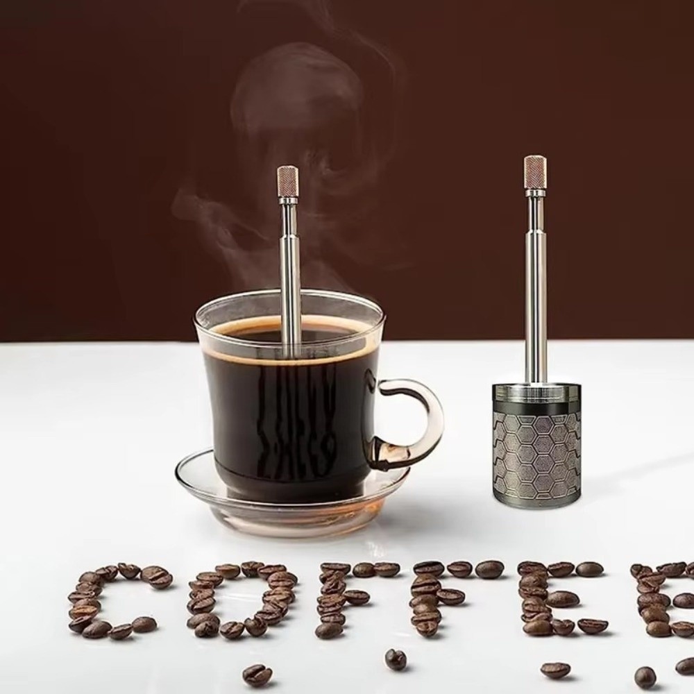 مصفاة شاي وقهوة بالضغط مع شبكة - مراجعة Coffee Tea Infuser وسعره
