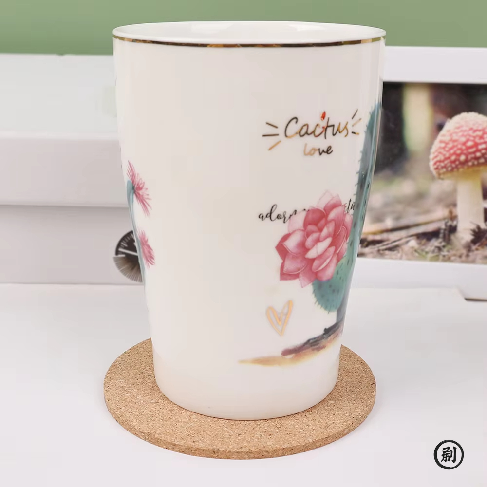 10 قطعة كأس حصيرة الطبيعية وسا - مراجعة Coffee Tea Station وسعره