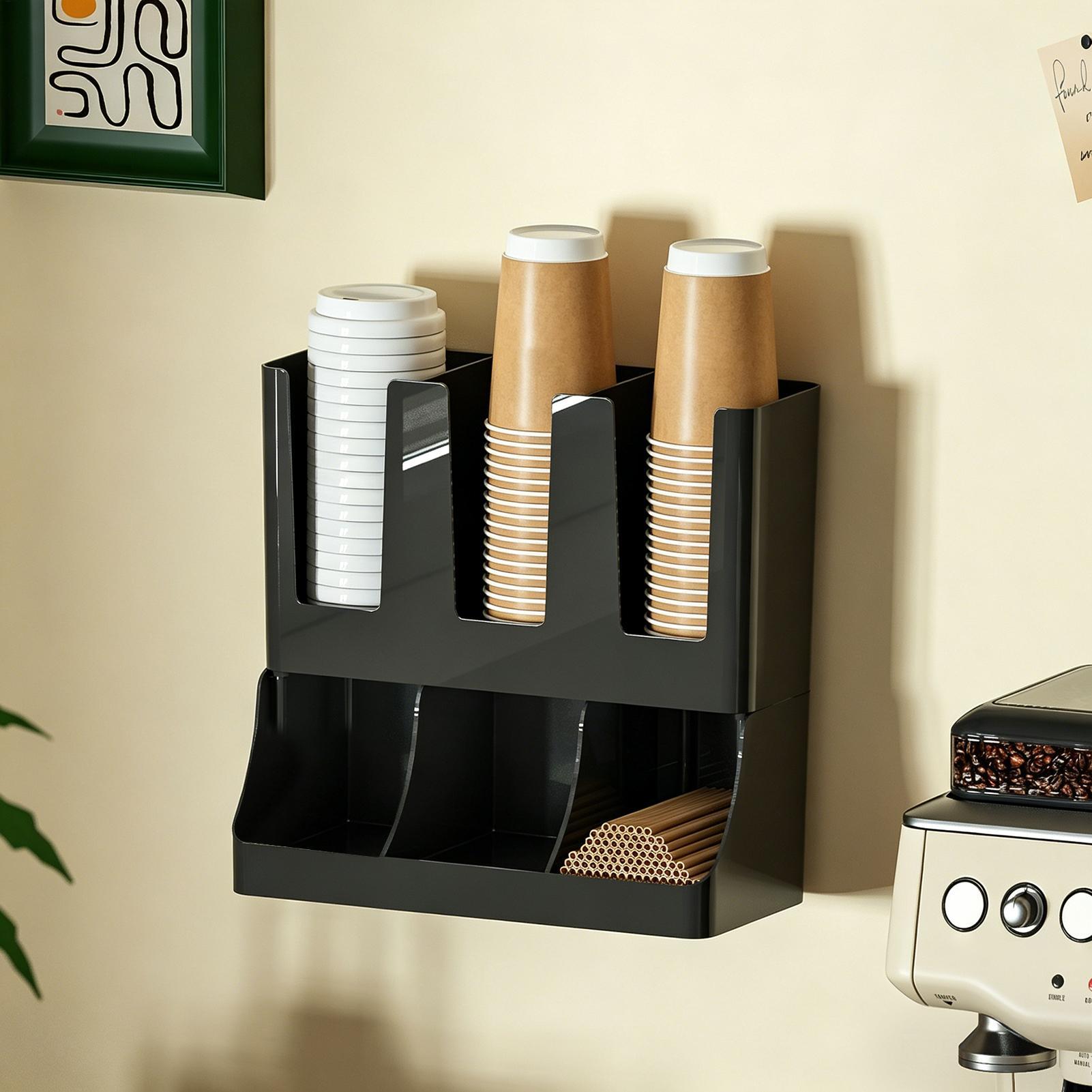 منظم محطة القهوة بـ 6 أقسام، ح - مراجعة Coffee Tea Station وسعره