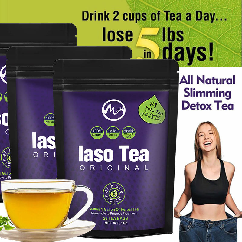 Laso Tea Detox IASO Cleanser S - مراجعة Coffee Tea For Weight Loss وسعره