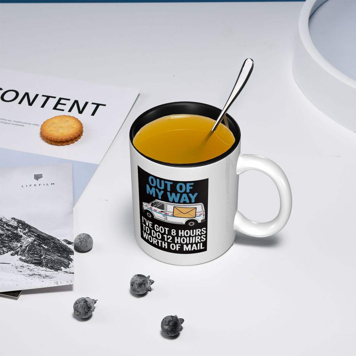 كوب سيراميك بتصميم شاحنة توصيل - مراجعة Coffee Tea Joke وسعره