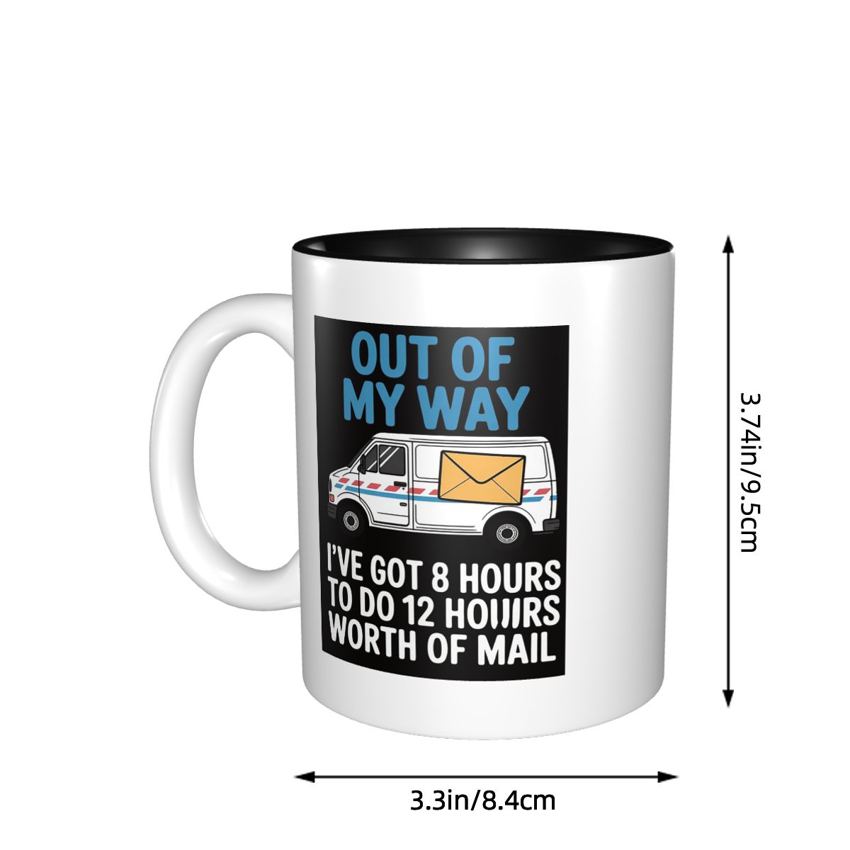 كوب سيراميك بتصميم شاحنة توصيل - مراجعة Coffee Tea Joke وسعره