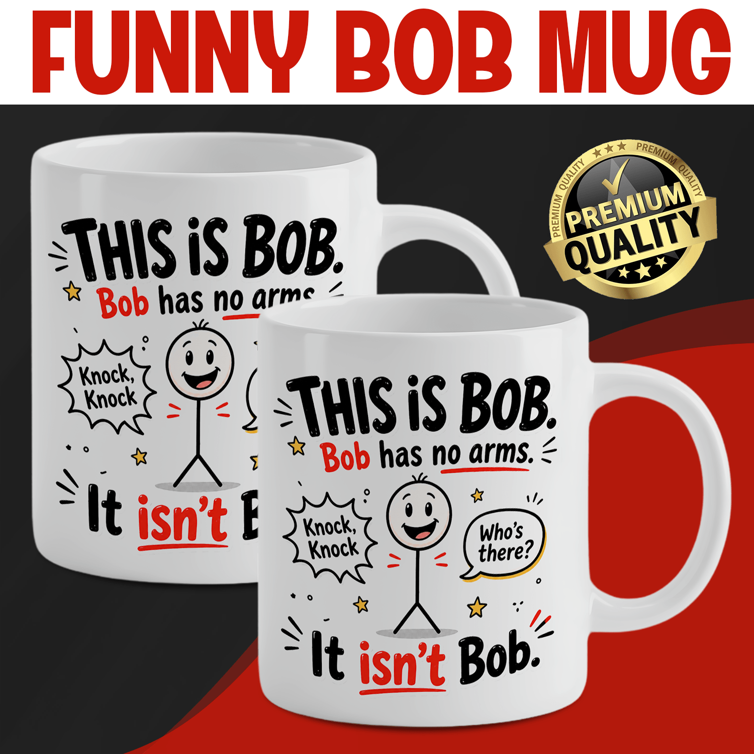 كوب قهوة سيراميك أبيض مضحك - ك - مراجعة Coffee Tea Joke وسعره
