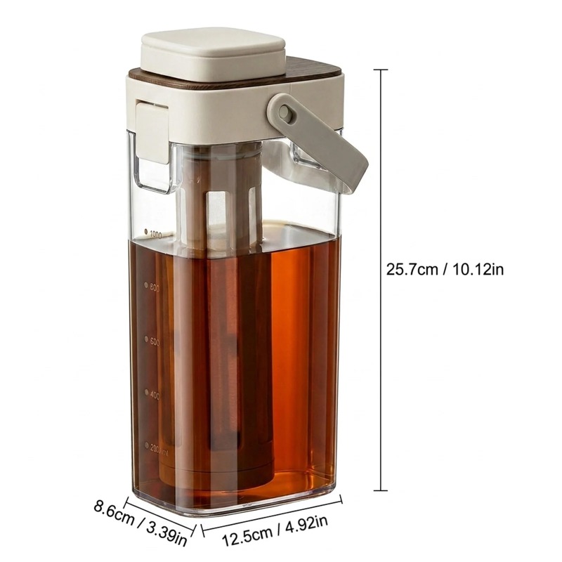 إبريق قهوة كولد برو مقاوم للتس - مراجعة Coffee Tea Infuser وسعره