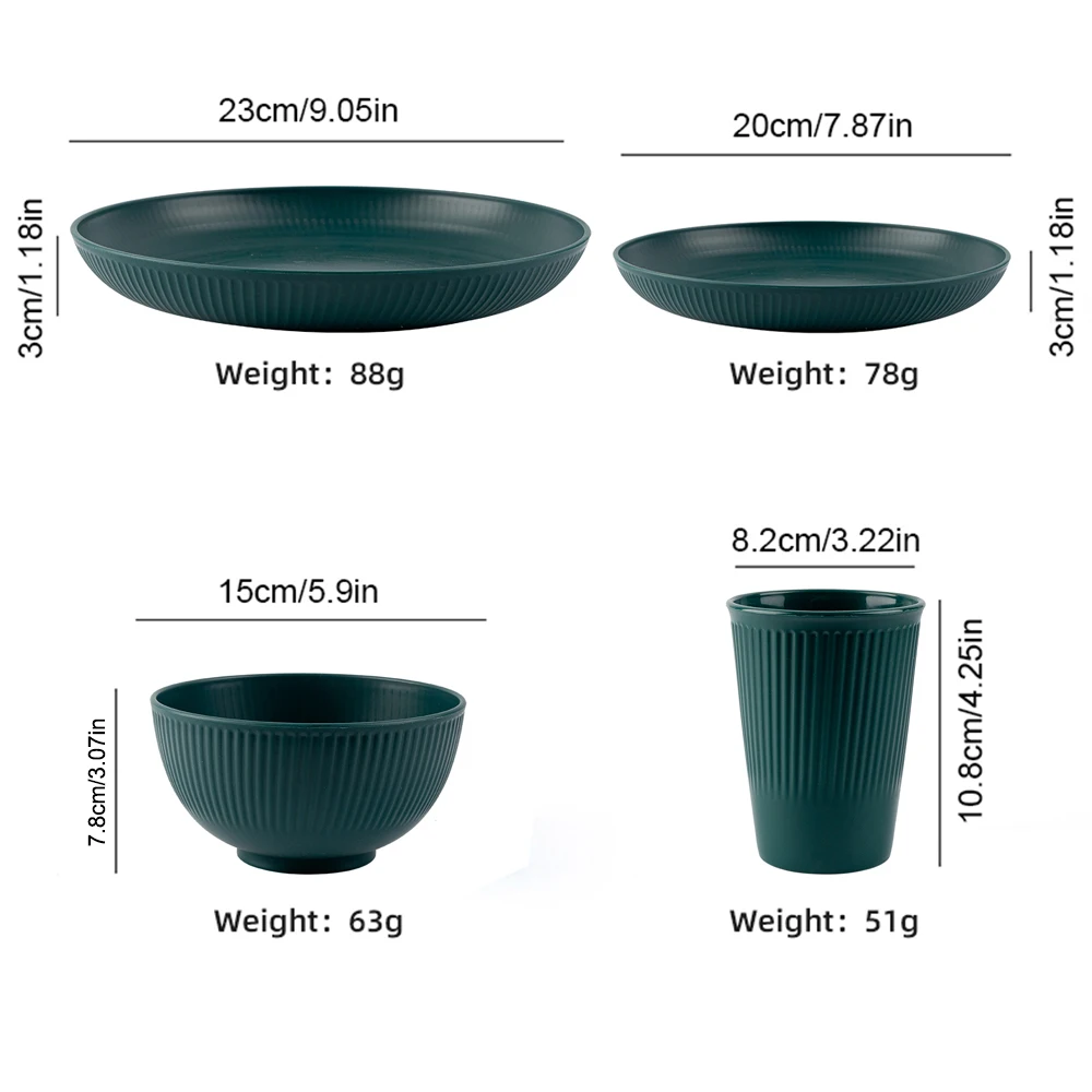 6 قطع من أكواب قش القمح الخضرا - مراجعة Coffee Tea Green وسعره