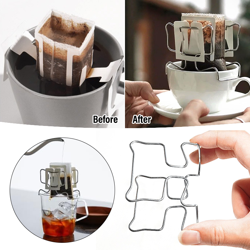 حامل أكياس فلتر القهوة القابلة - مراجعة Coffee Tea Paper Cups وسعره