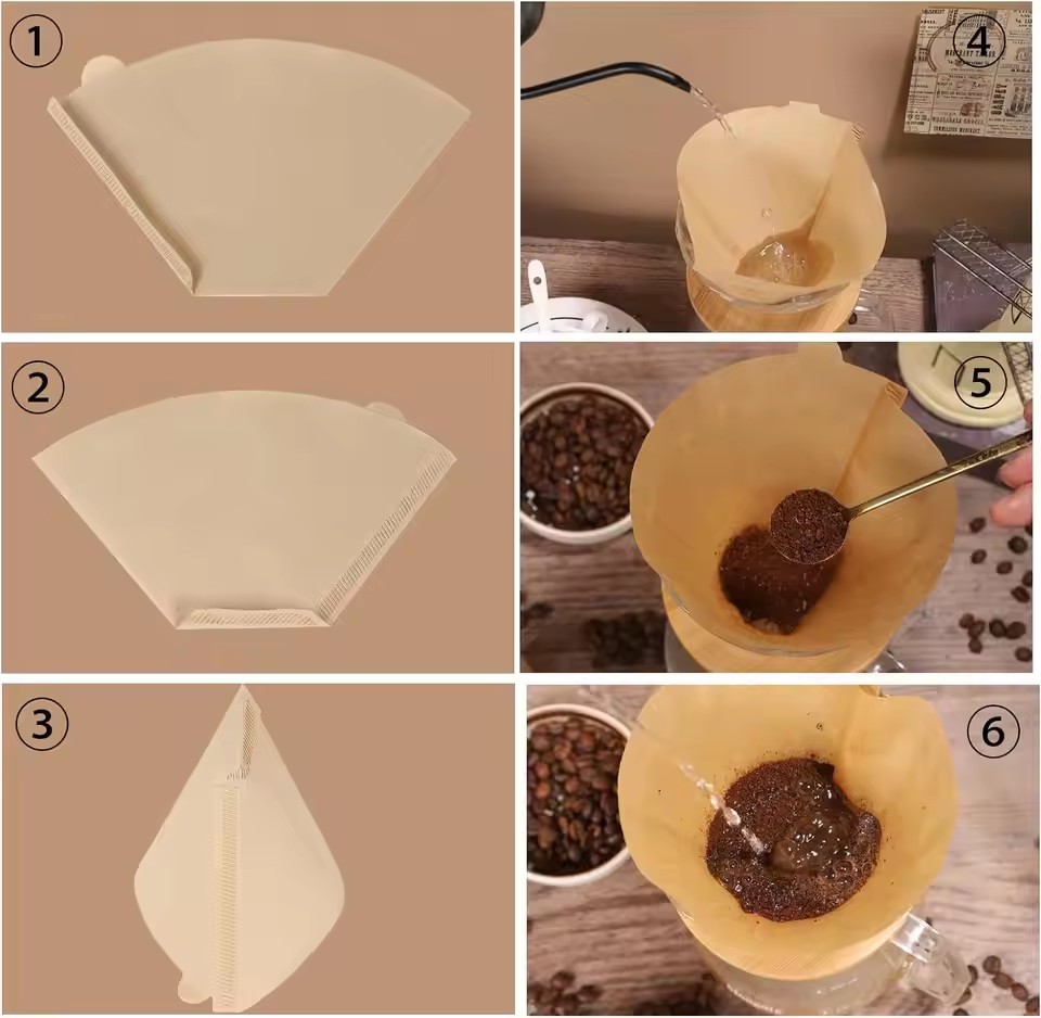 50 قطعة/مجموعة فلتر قهوة ورقي  - مراجعة Coffee Tea Infuser وسعره