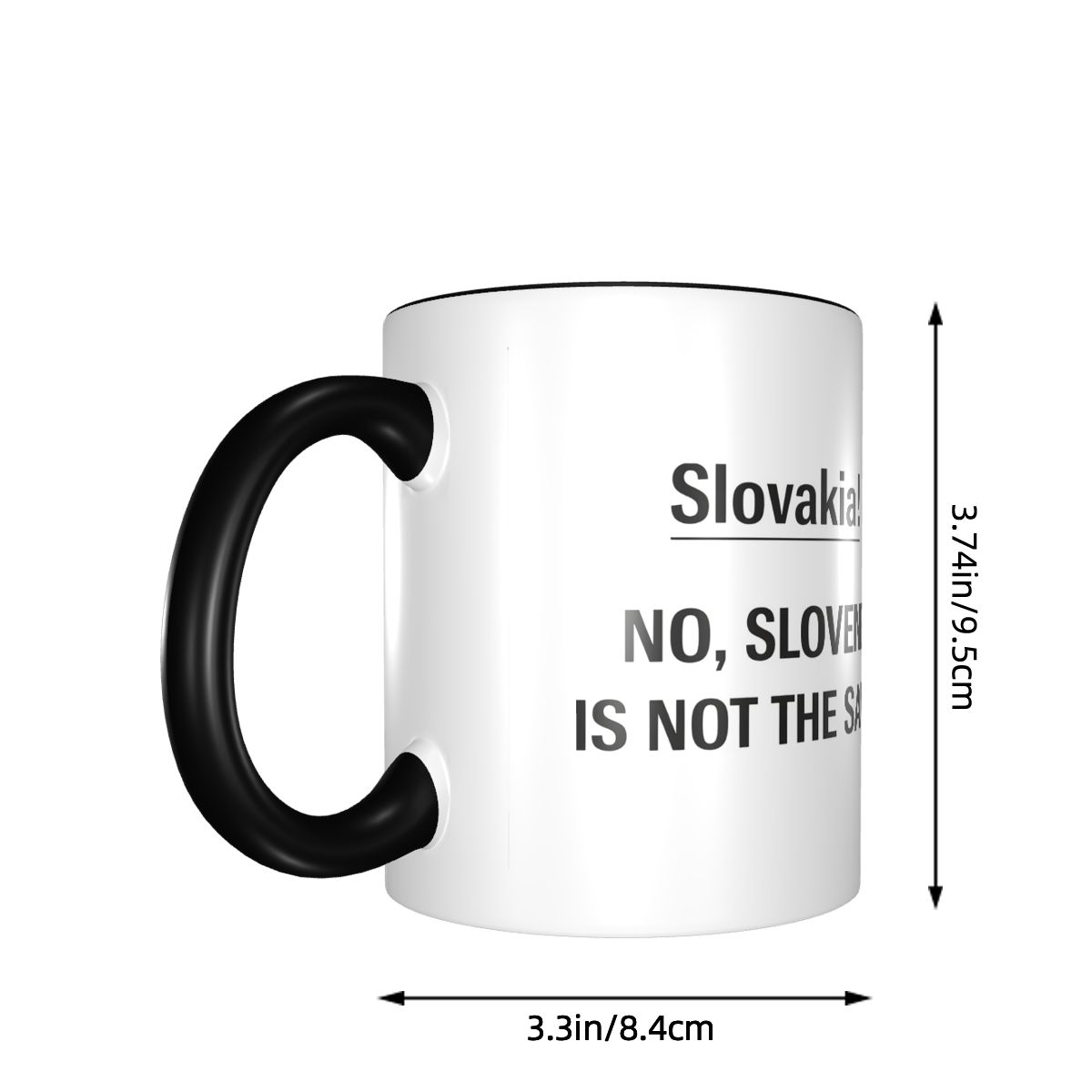 كوب سيراميك مضحك بتصميم مزحة ج - مراجعة Coffee Tea Joke وسعره