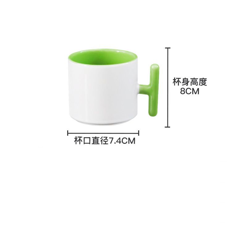 2 قطعة الإبداع T-شكل مقبض السي - مراجعة Coffee Tea Logo وسعره