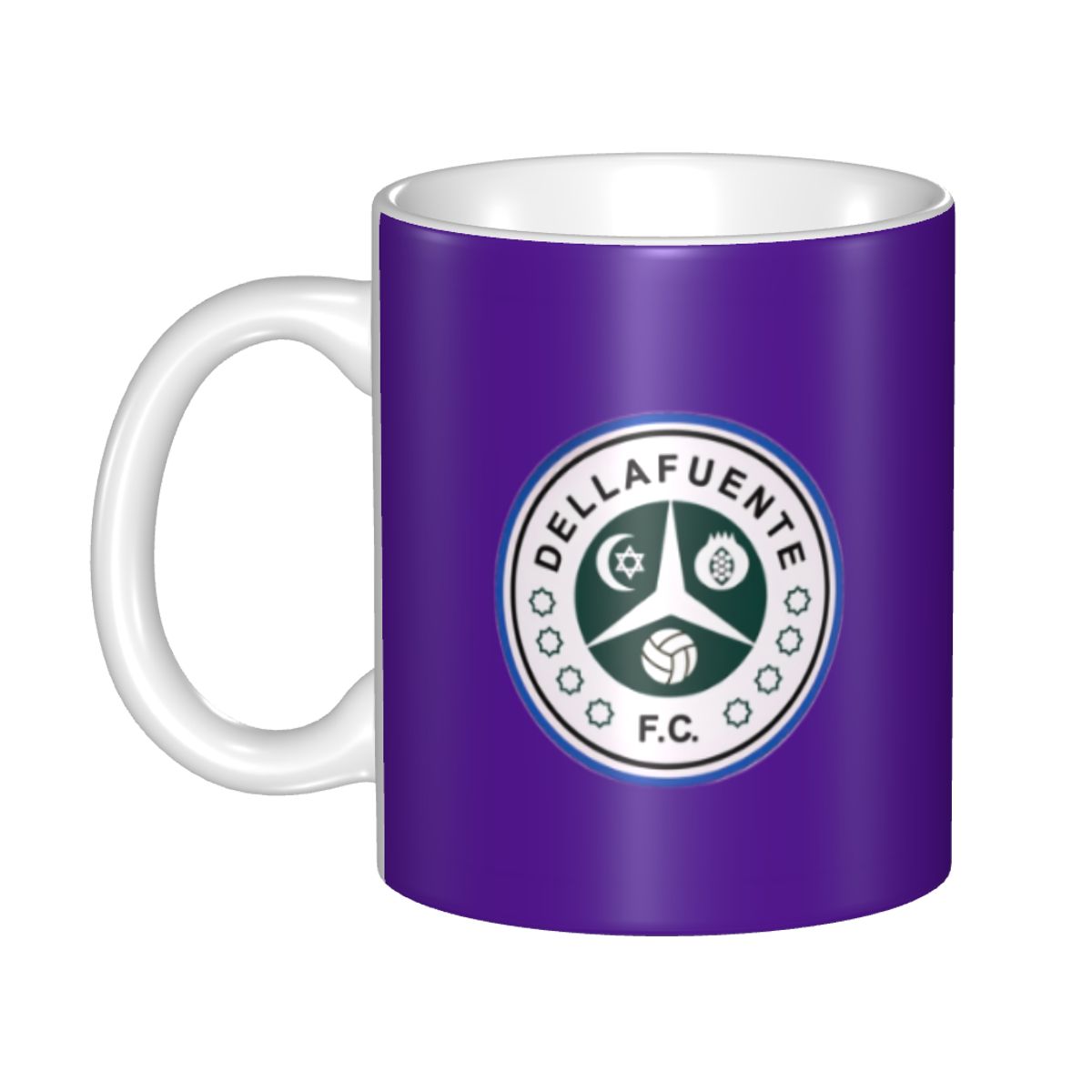 كوب سيراميك مخصص بشعار ديلافين - مراجعة Coffee Tea Logo وسعره