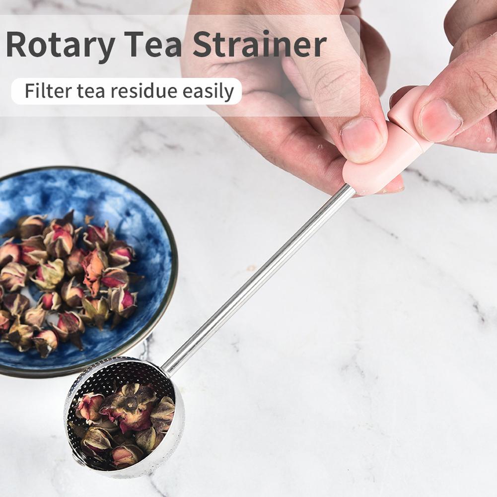 مصفاة شاي دوارة من الفولاذ الم - مراجعة Coffee Tea Infuser وسعره