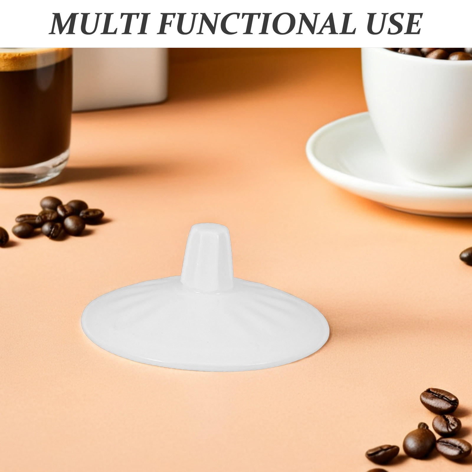 قطعتان من أغطية الأكواب الخزفي - مراجعة Coffee Tea Replacement وسعره