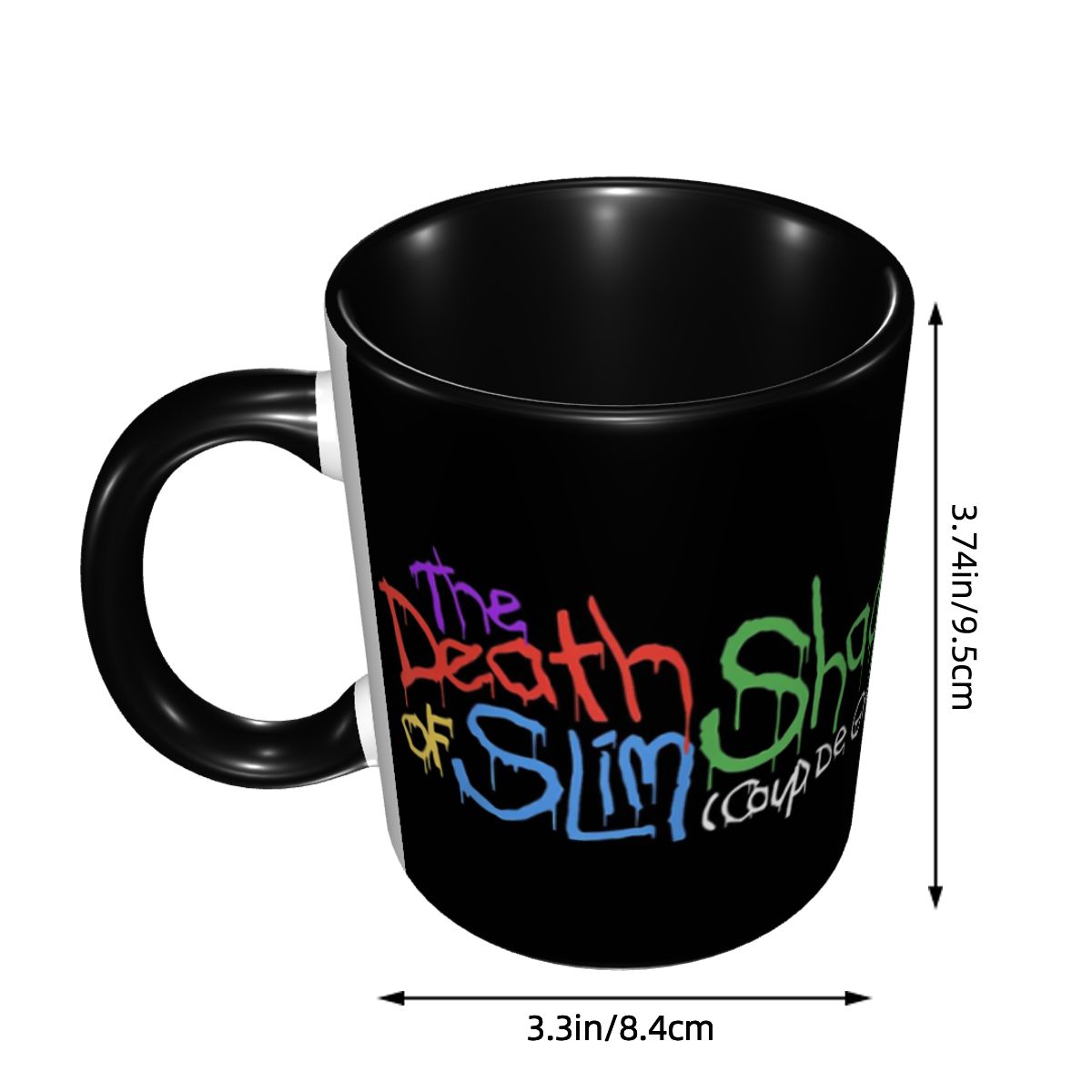 كوب سيراميك مضحك بتصميم 'موت س - مراجعة Coffee Tea For Weight Loss وسعره