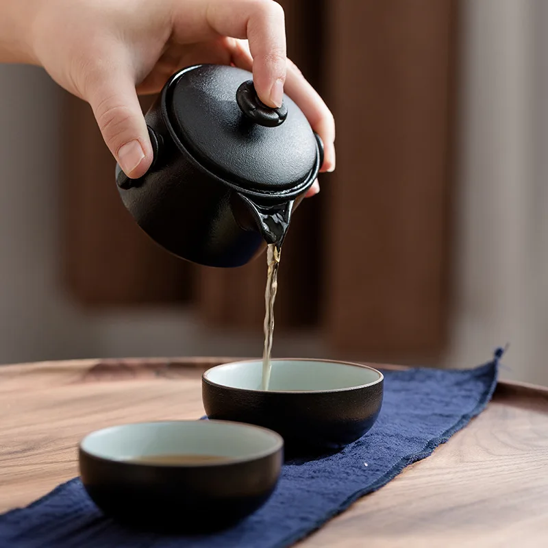 فخار أسود عالي الجودة 1 وعاء 2 - مراجعة Coffee Tea Containers وسعره