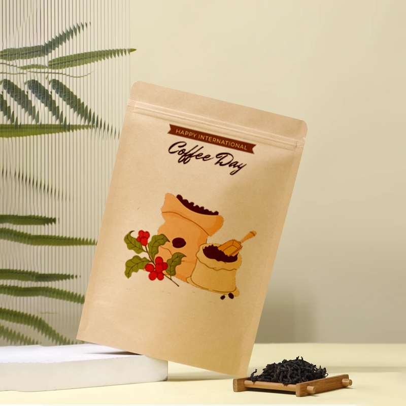 طباعة ورق الحرف سستة حقيبة قاب - مراجعة Coffee Tea Logo وسعره