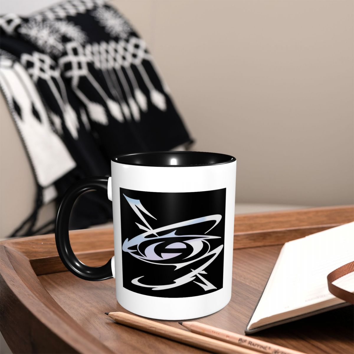 أكواب سيراميك مضحكة بشعار فرقة - مراجعة Coffee Tea Logo وسعره
