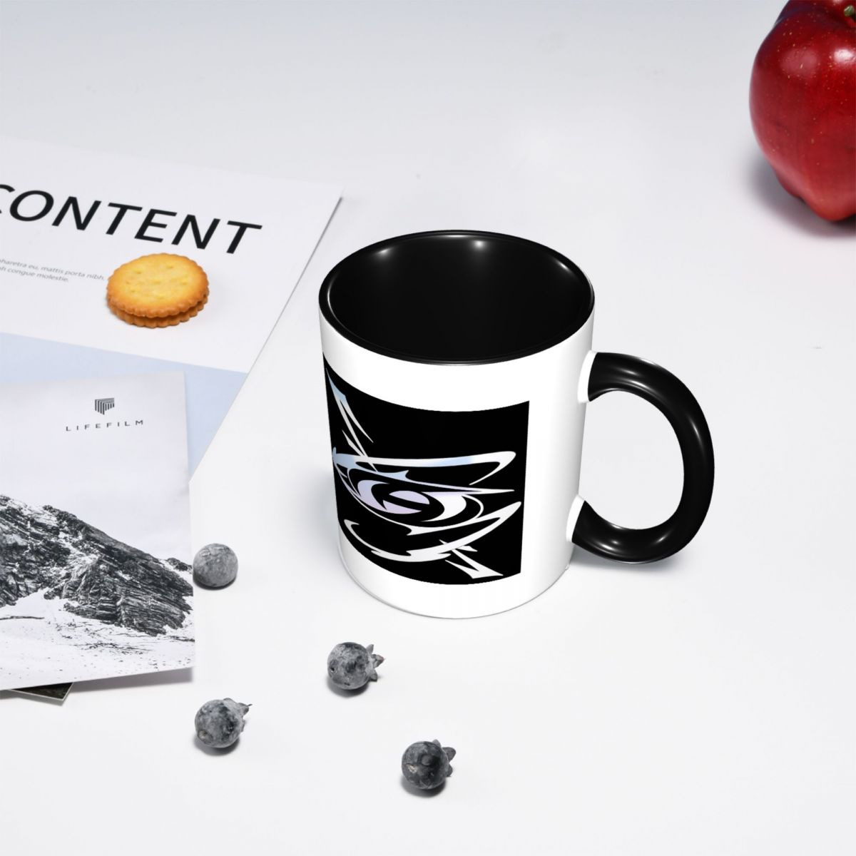 أكواب سيراميك مضحكة بشعار فرقة - مراجعة Coffee Tea Logo وسعره
