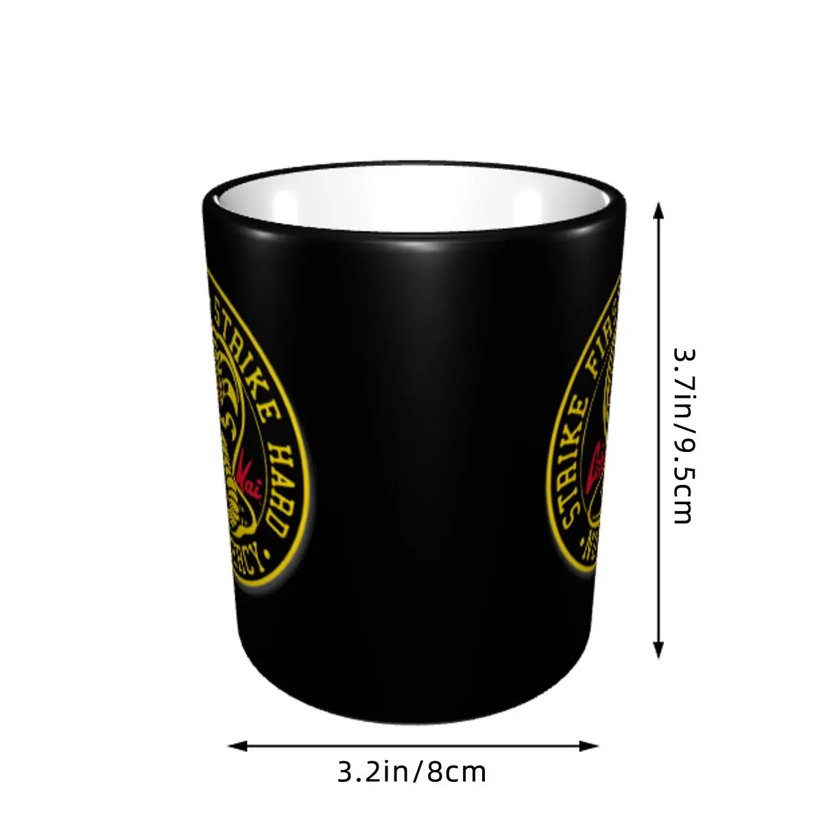 كوب سيراميك مخصص بتصميم C-Cobr - مراجعة Coffee Tea Logo وسعره