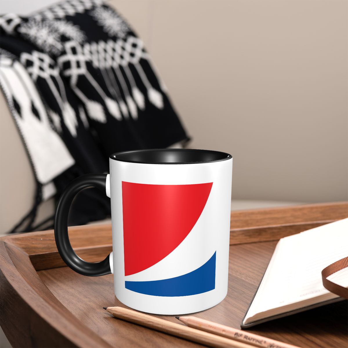 كوب سيراميك مضحك بشعار بيبسي م - مراجعة Coffee Tea Logo وسعره