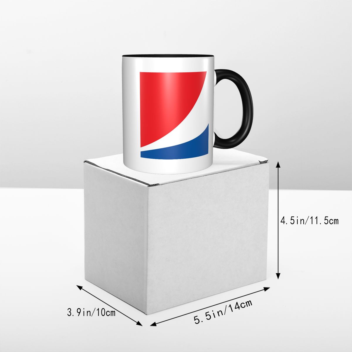 كوب سيراميك مضحك بشعار بيبسي م - مراجعة Coffee Tea Logo وسعره