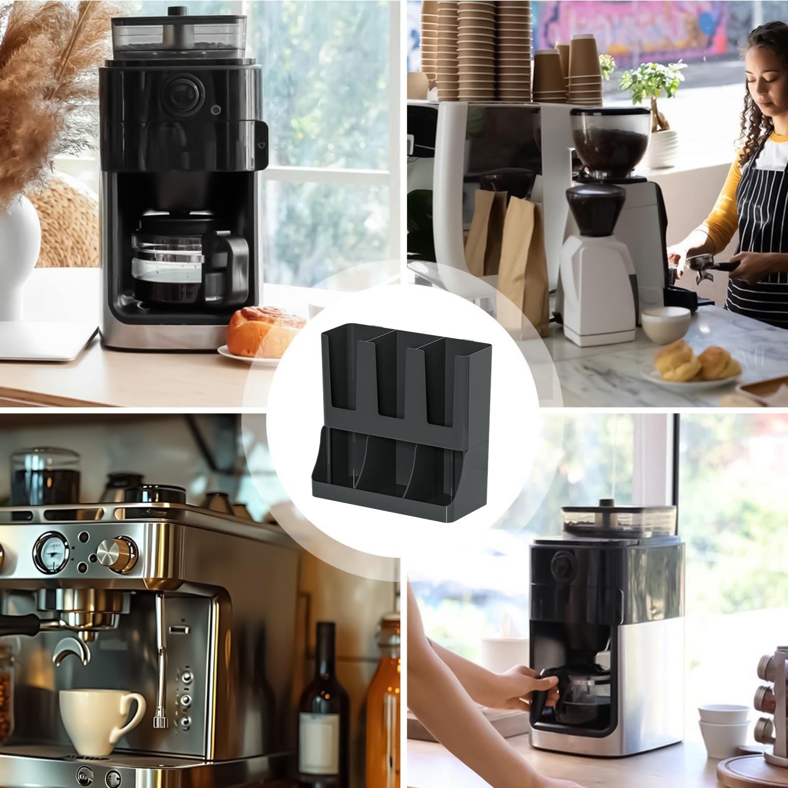 منظم القهوة بـ 6 أقسام، حامل ل - مراجعة Tea Coffee Set Up وسعره
