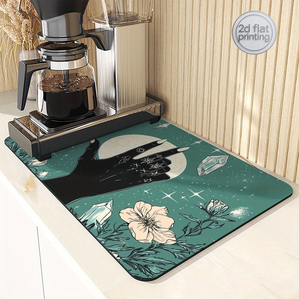 قطعة واحدة من حصيرة امتصاص الس - مراجعة Coffee Tea Station وسعره