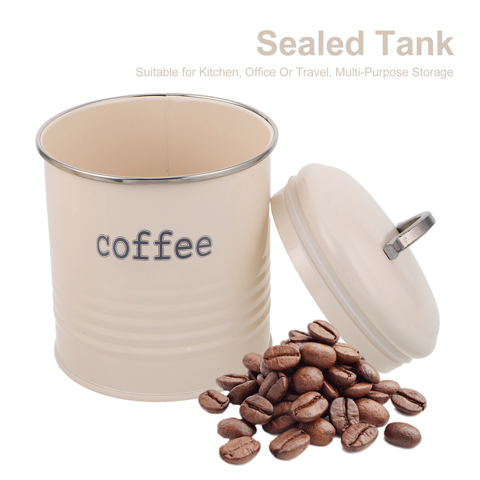 مجموعة من 3 حاويات محكمة الإغل - مراجعة Coffee Tea Containers وسعره