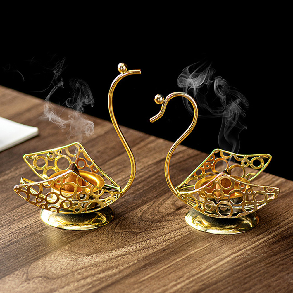 زوج من تماثيل البجع الحديدية ل - مراجعة Coffee Tea Library وسعره